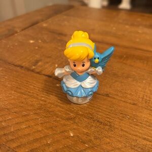 Fisher Price Little People Cinderella with blue bird as is